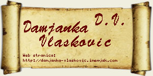Damjanka Vlašković vizit kartica